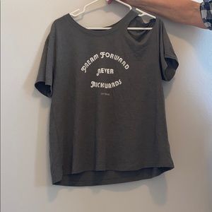 Birdiebee cold shoulder tee